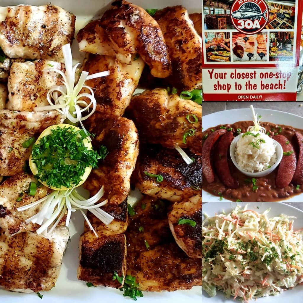 A plate of food with meat and vegetables.